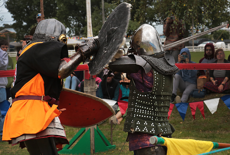 Medieval Market : Swords and Armour : Medieval Fighting : Levin : New Zealand : Richard Moore : Journalist : Photographer :